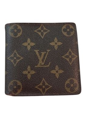 Louis Vuitton Monogram Leather Men's Bifold Wallet with Credit Card Holders